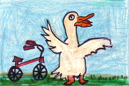 Duck on a Bike