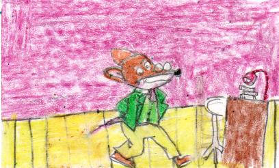 Geronimo Stilton Paws Off Cheddar Face