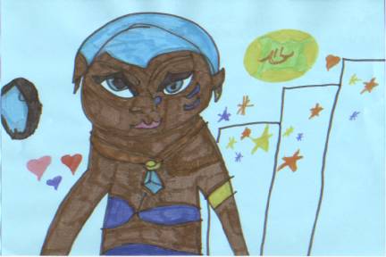 Kida and the Crystal (Disney's Atlantis: The Lost Empire)