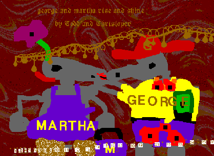 George and Martha Rise and Shine